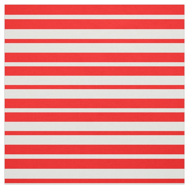 Tissu Design Motif Red White Stripes (Échantillon)