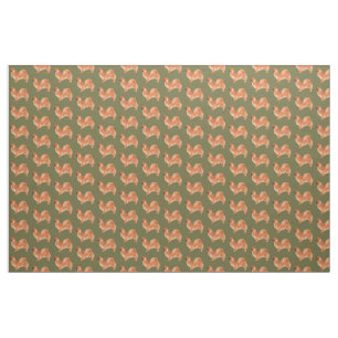 Tissu d'espagnol tibétain (rouge)