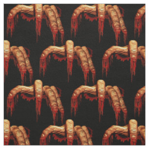 Tissu d'Halloween sanglant Tissus d'Halloween pers