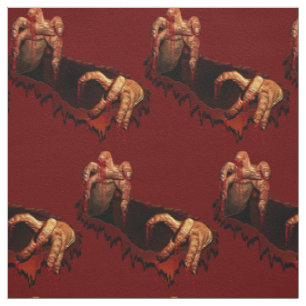 Tissu d'Halloween Zombie Tissus d'Halloween person