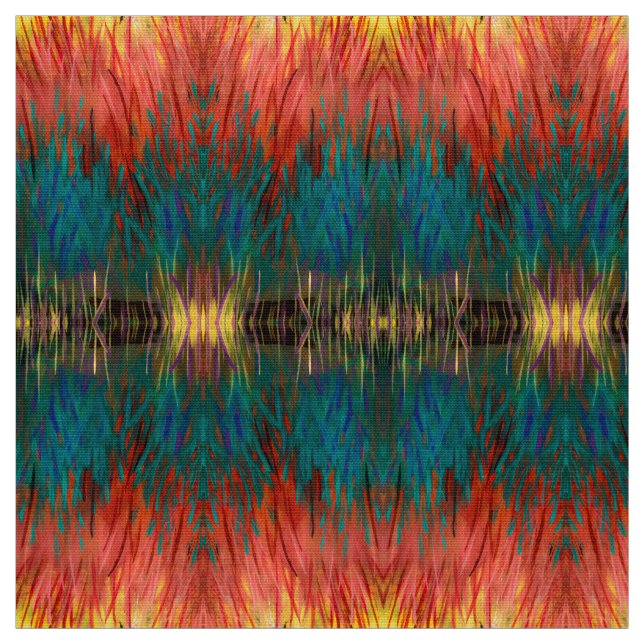 Tissu d'herbe de feu de forêt (Échantillon)