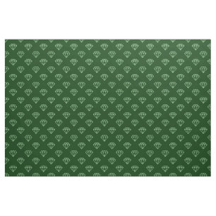 Tissu Diamant - Vert dégradé sur Vert foncé 003300