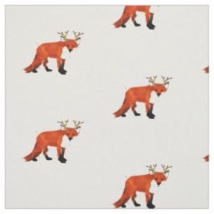 Tissu d'impression de Fox