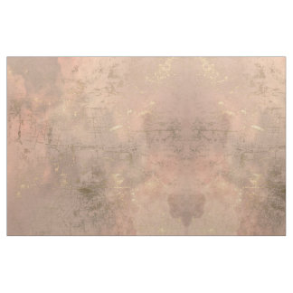 Tissu d'impression en marbre rose or