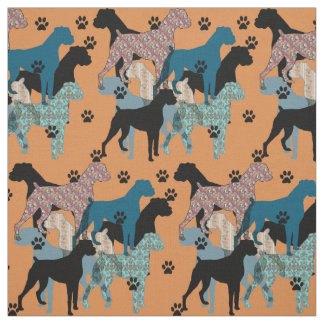 Tissu d'impression Floral Boxer