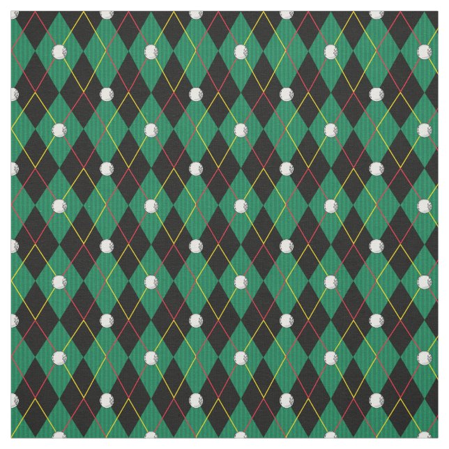 Tissu d'impression Jacquard Golfers (Échantillon)