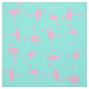 Tissu d'impression Tropical Flamant rose rose