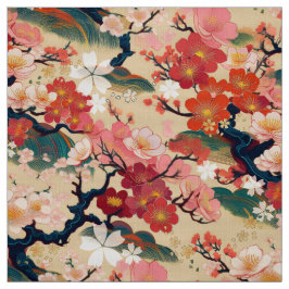 Tissu d'inspiration kimono japonaise