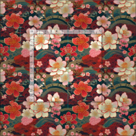 Tissu d'inspiration kimono japonaise