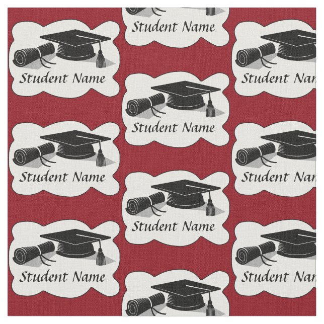 Tissu Diplôme et diplôme (Fermer)