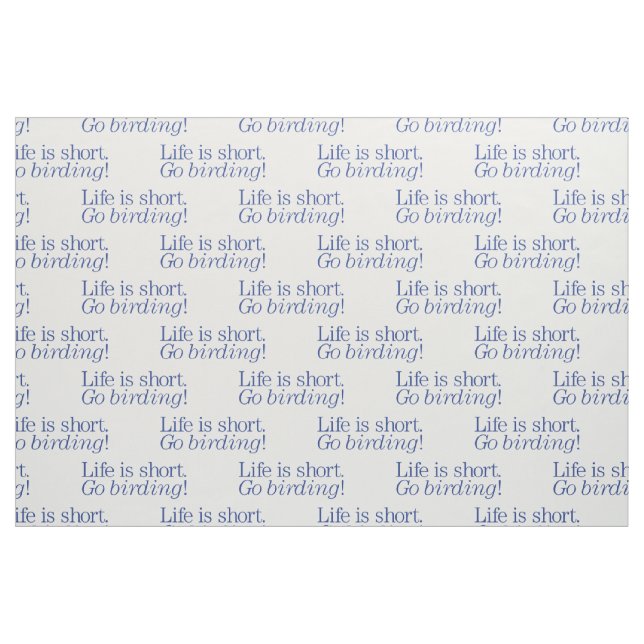Tissu Disparaissent Birding ! (Fat Quarter)