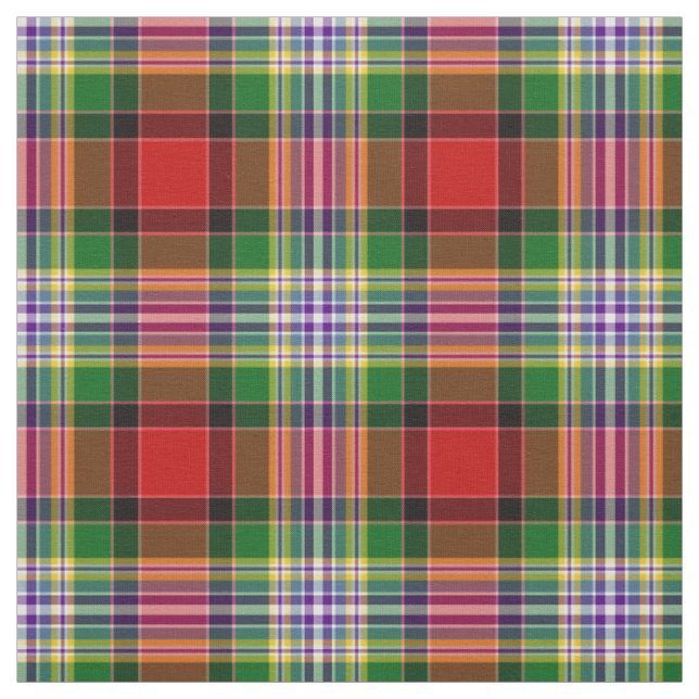 Tissu District de Dundee Tartan (Échantillon)