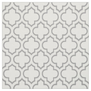 Tissu DO-IT-YOURSELF BG Color, Dk Grey Moroccan Quatrefo