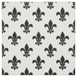 Tissu do-it-yourself Couleur BG, Fleur Noir De Lis Sz6 B