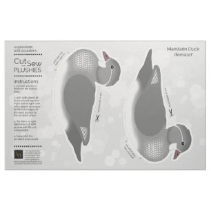 Tissu do-it-yourself Couper et coudre Plush Femme Mandar