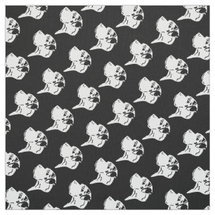 Tissu Dogrands sur coton