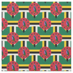 Tissu Dominica Flag & Dominica Trendy Fabric/fashion