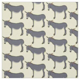 Tissu Donkey cartoon