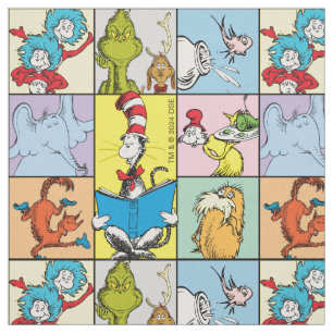 Tissu Dr. Seuss   Histoires Graphiques