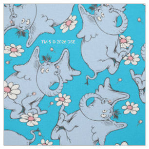 Tissu Dr Seuss Horton Entend un Qui