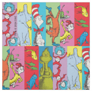 Tissu Dr. Seuss Tranche de personnage
