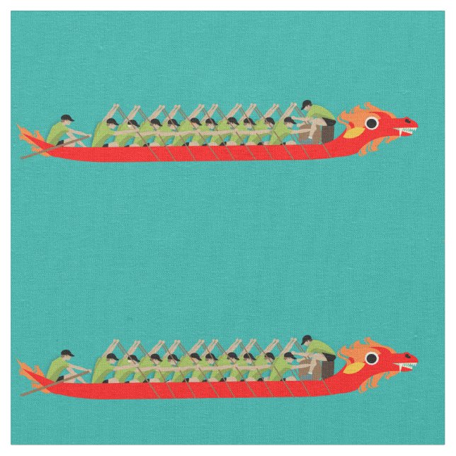 Tissu Dragon Boat Racing (Fermer)