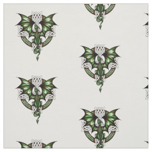 Tissu Dragon celtique