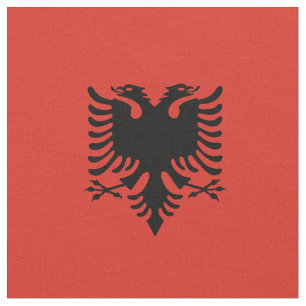 Tissu Drapeau albanais