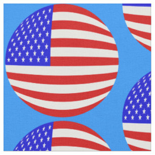 Tissu drapeau américain usa patriotique étoiles rayures