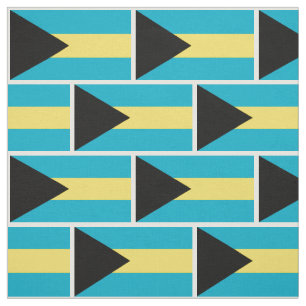 Tissu Drapeau bahamien
