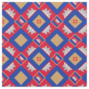 Tissu Drapeau cambodgien et mode textile branché du Cam