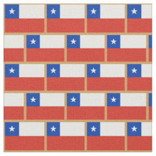 Tissu Drapeau chilien et mode chilienne Fabric/sports
