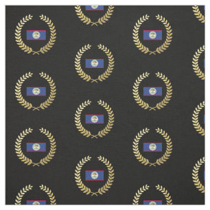 Tissu Drapeau classique de Belize