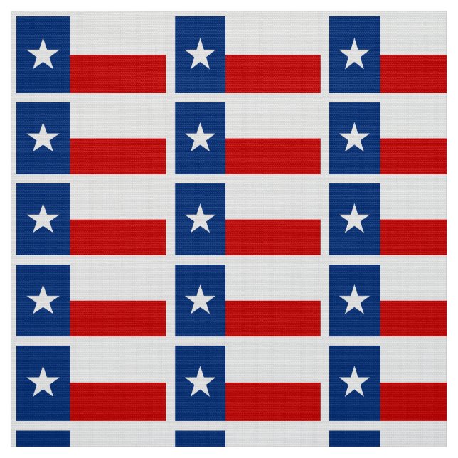 Tissu Drapeau classique d'état du Texas (Échantillon)