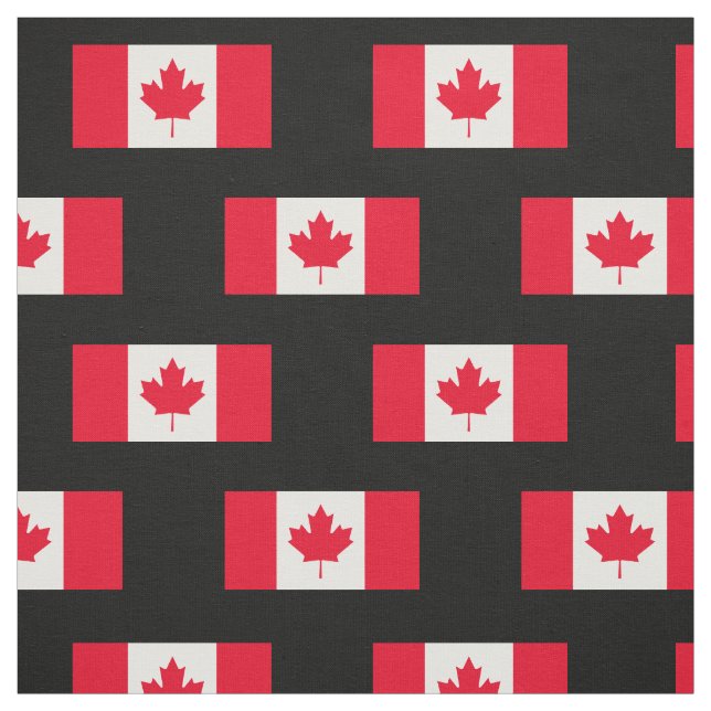 Tissu Drapeau classique du Canada (Échantillon)