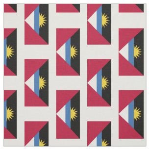 Tissu Drapeau d'Antigua-et-Barbuda