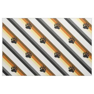 Tissu Drapeau de fierté d'ours