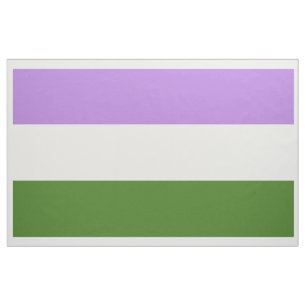 Tissu Drapeau de fierté genderqueer