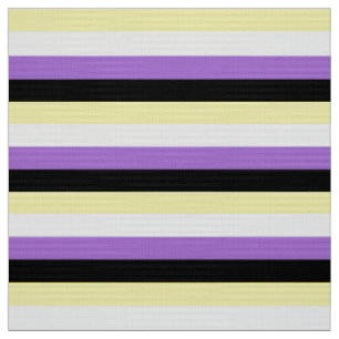 Tissu Drapeau de fierté non binaire