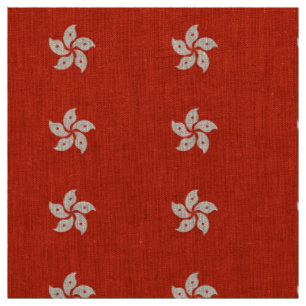 Tissu Drapeau de Hong Kong