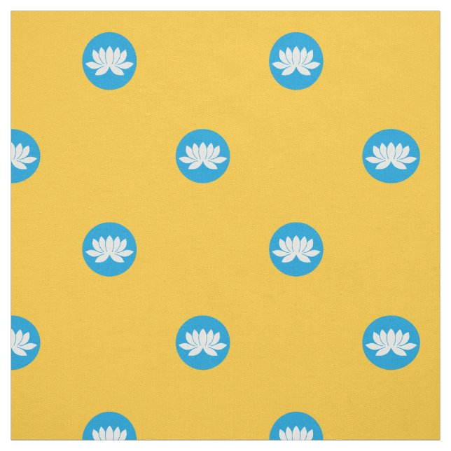 Tissu Drapeau de Kalmoukie (Échantillon)