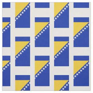 Tissu Drapeau de la Bosnie