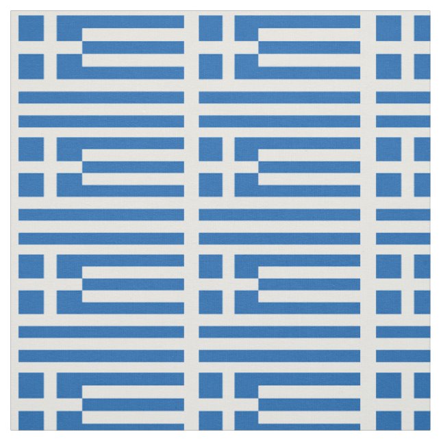 Tissu Drapeau de la Grèce (Échantillon)