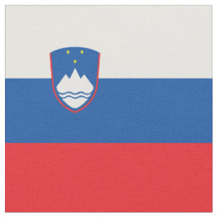 Tissu Drapeau de la Slovénie