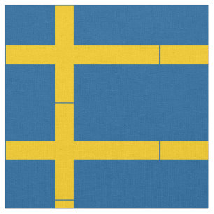 Tissu Drapeau de la Suède
