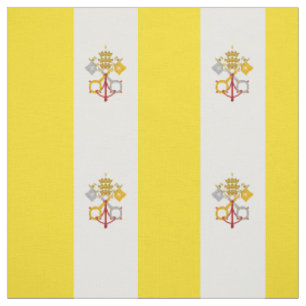 Tissu Drapeau de la ville patriotique du Vatican