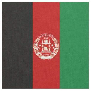 Tissu Drapeau de l'Afghanistan