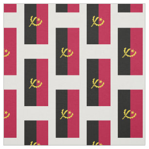 Tissu Drapeau de l'Angola