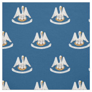 Tissu Drapeau de l'État de Louisiane