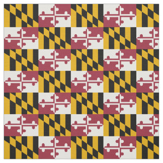 Tissu Drapeau de l'État du Maryland